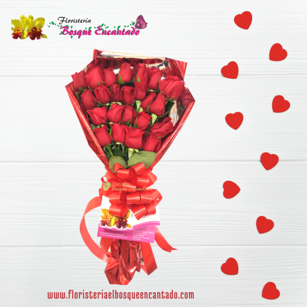 Bouquet en rosas