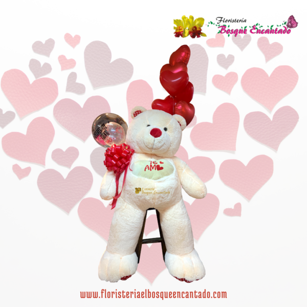 Oso gigante beige